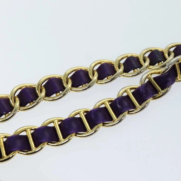 PRADA Chain Shoulder Bag Nylon Purple Auth - Picture 8 of 16